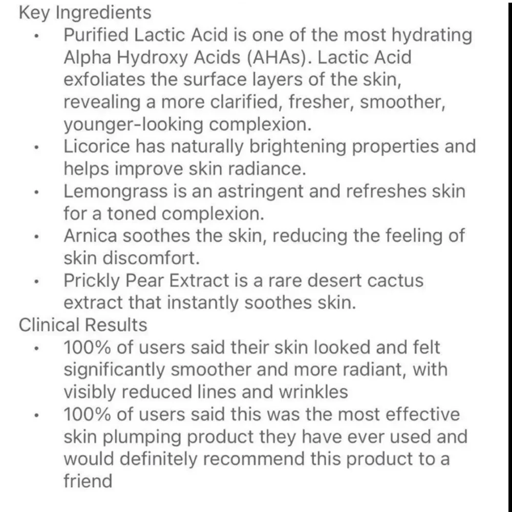 🦋$5 ~ Sunday Riley ~ Good Genes Lactic Acid Plumping Wrinkle Treatment ~ NEW